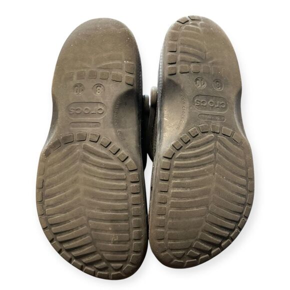 CROCS Adult Classic Clog Unisex Black Size M8 / W10 - Picture 7 of 7